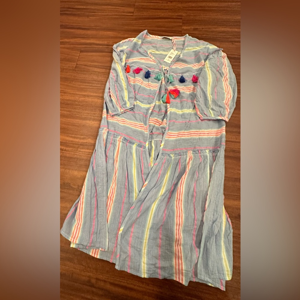Vineyard Vines Breaker Blue Coverup Size Small